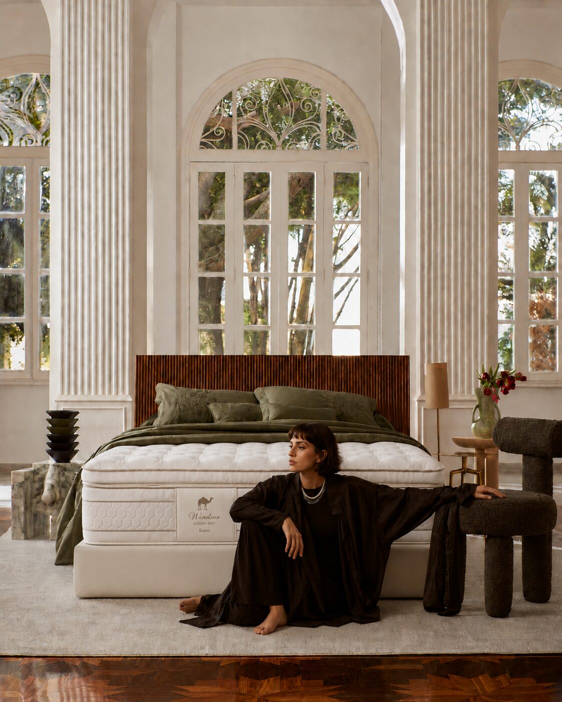Luxury Natural Mattress Topper Kingsley