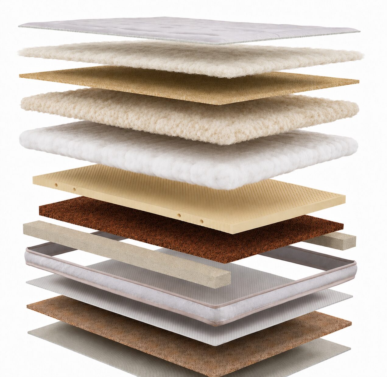 Luxury Natural Mattress Topper Kingsley