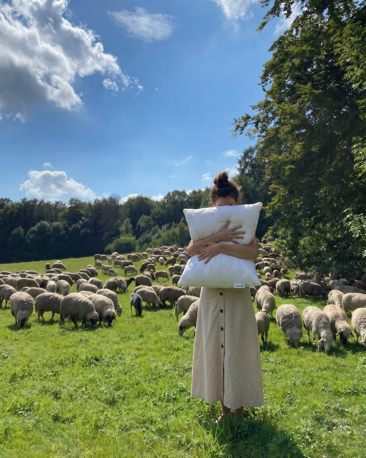Middleham Luxury Wool Pillow