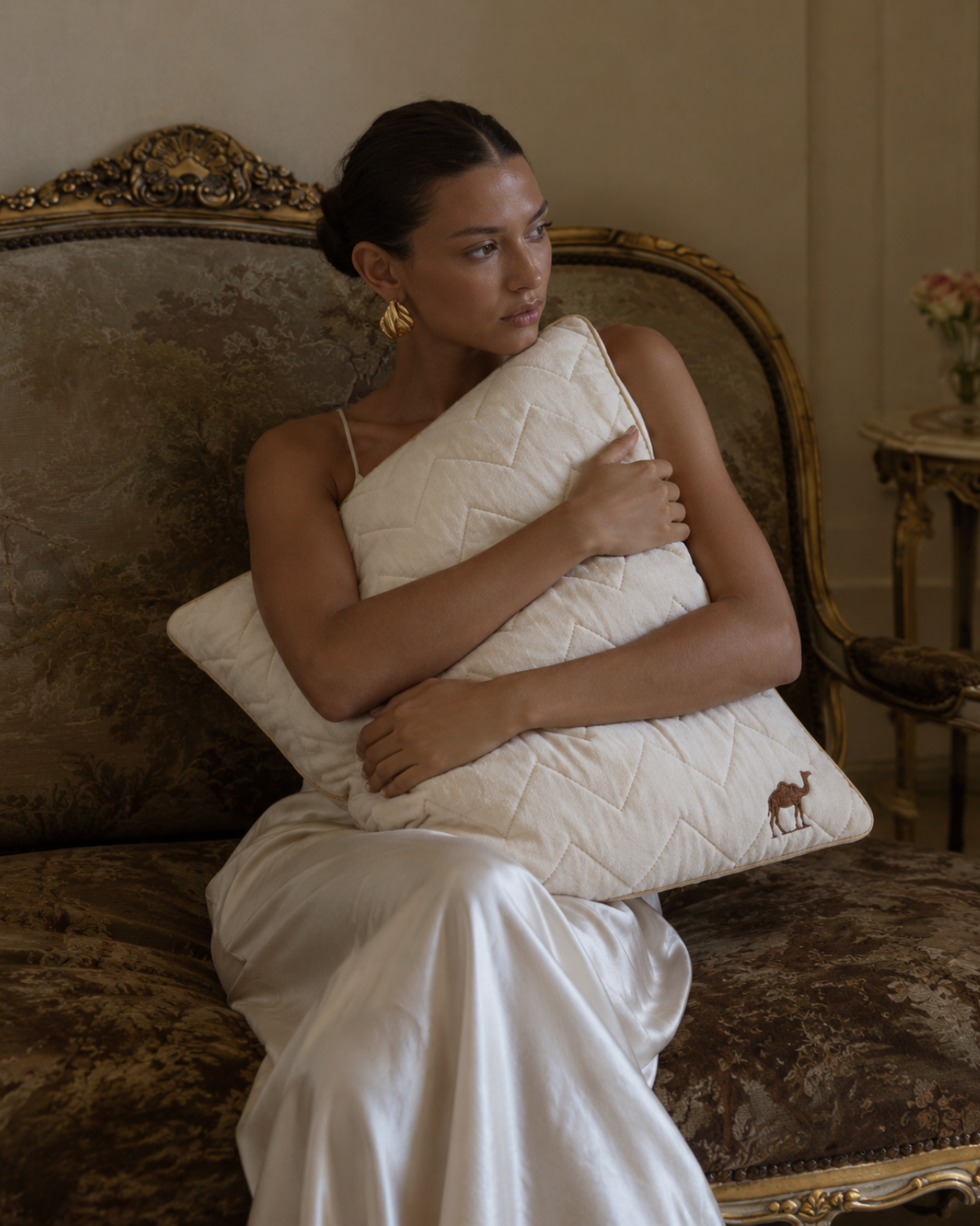 Kairo Natural Camel Hair Pillow
